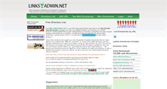 Desktop Screenshot of linksadmin.net
